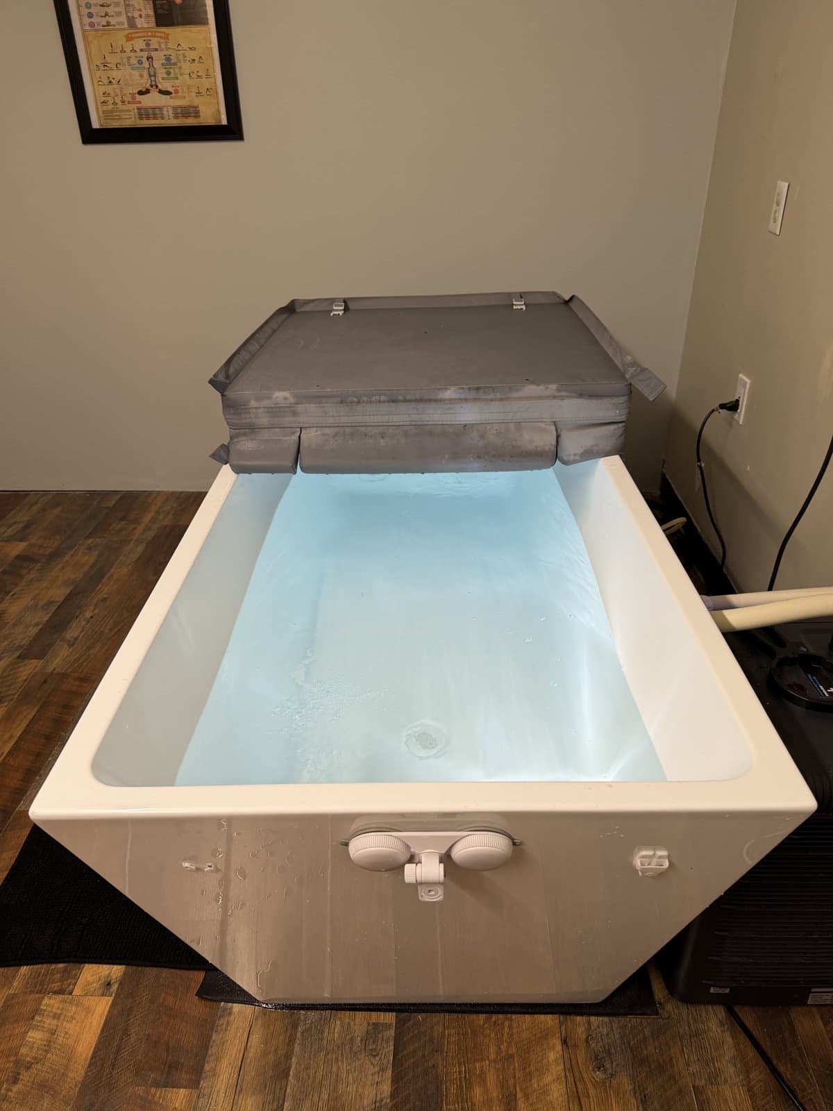 Cold tub at Matt Secor Brazilian Jiu-Jitsu