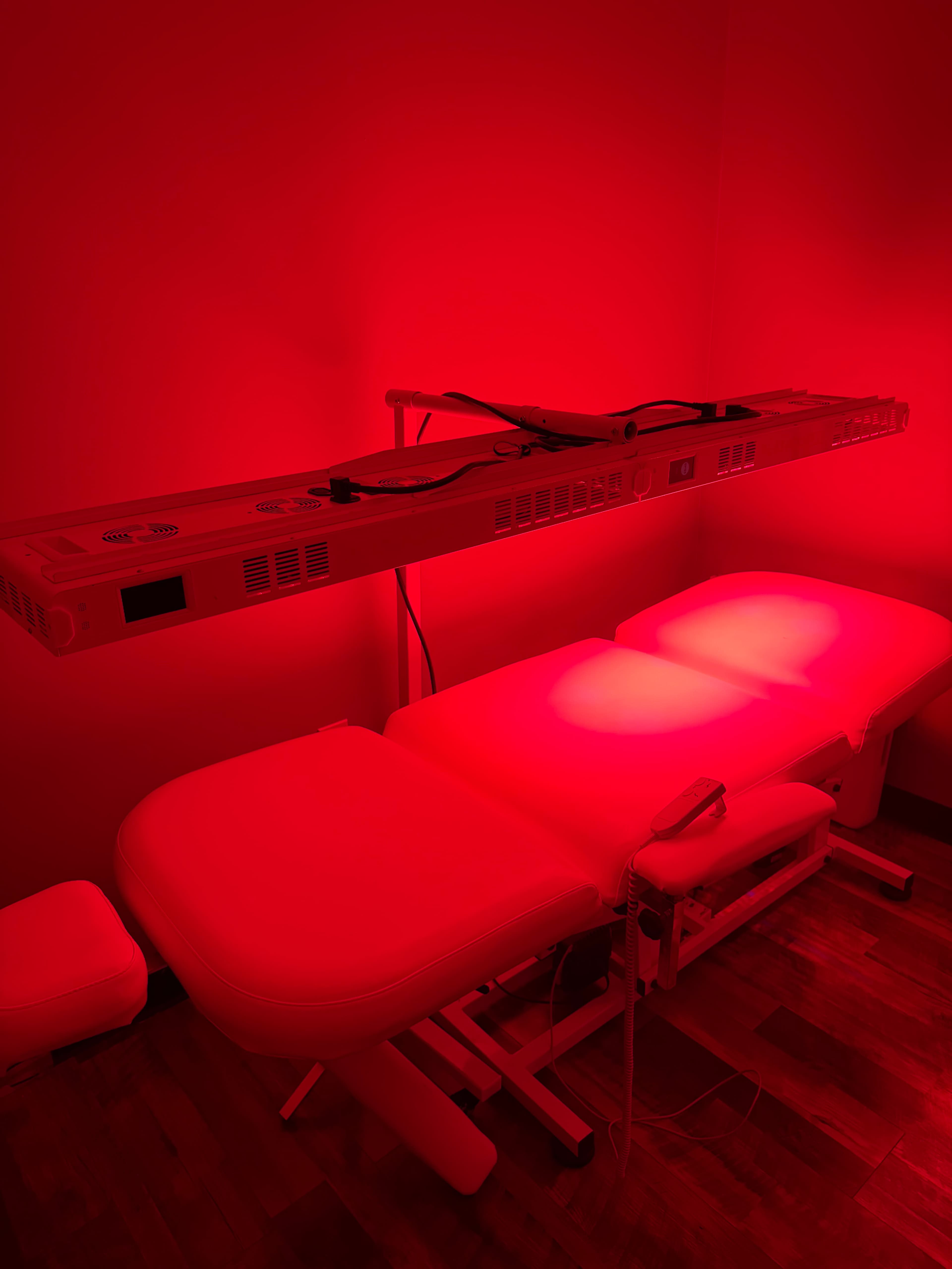 Red light therapy bed at Matt Secor Brazilian Jiu-Jitsu